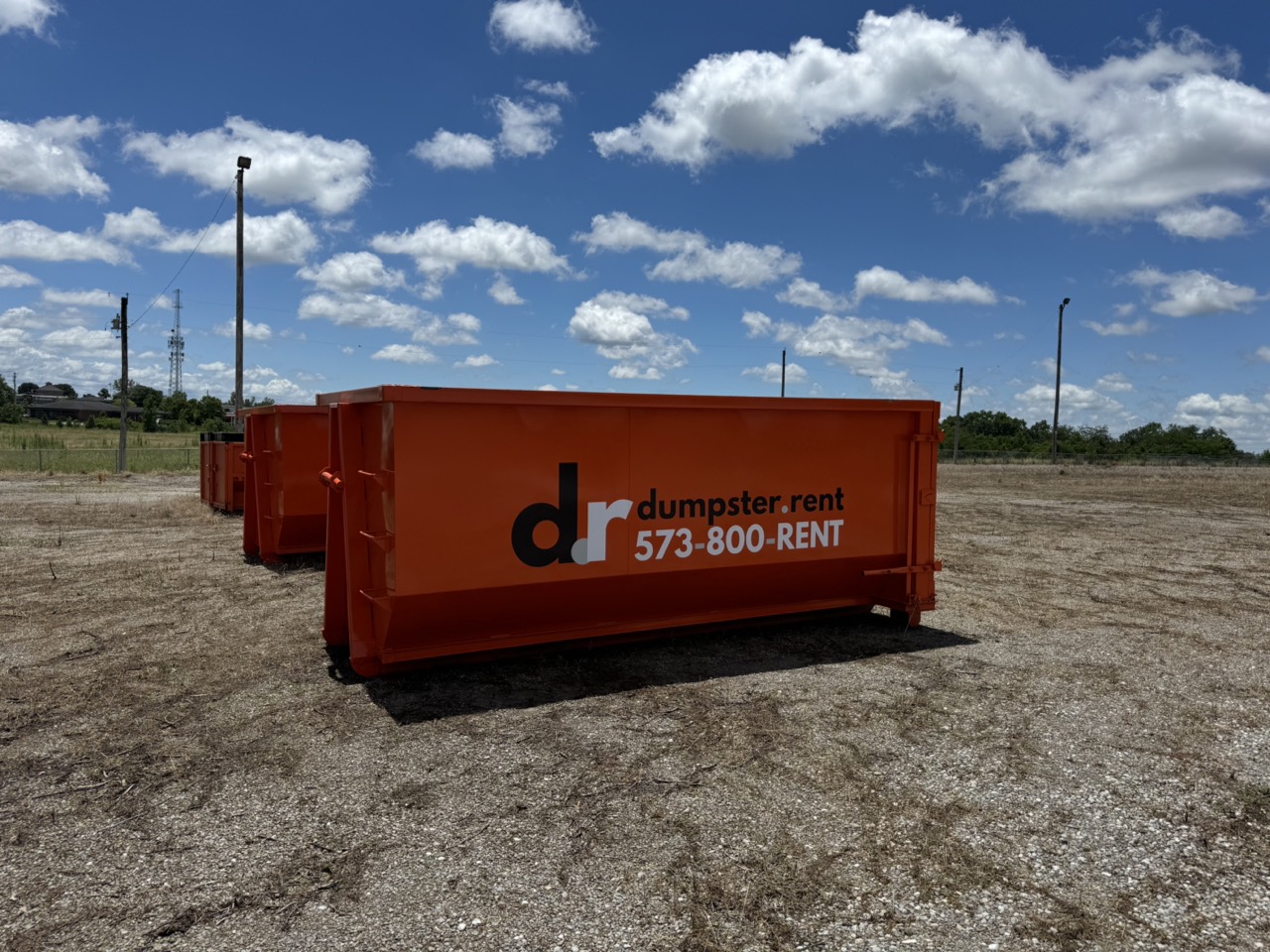 20 yd dumpster rental in Columbia, MO