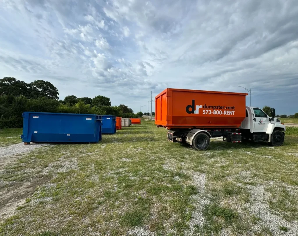 Construction dumpster rental in Ashland, MO